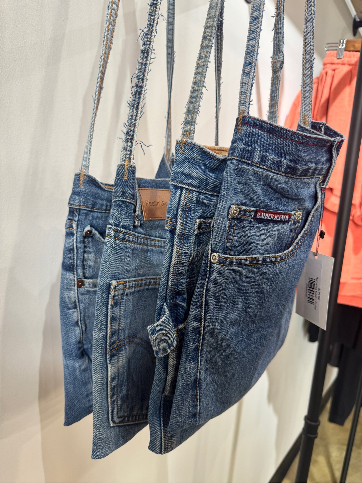 Recycled Denim Purse