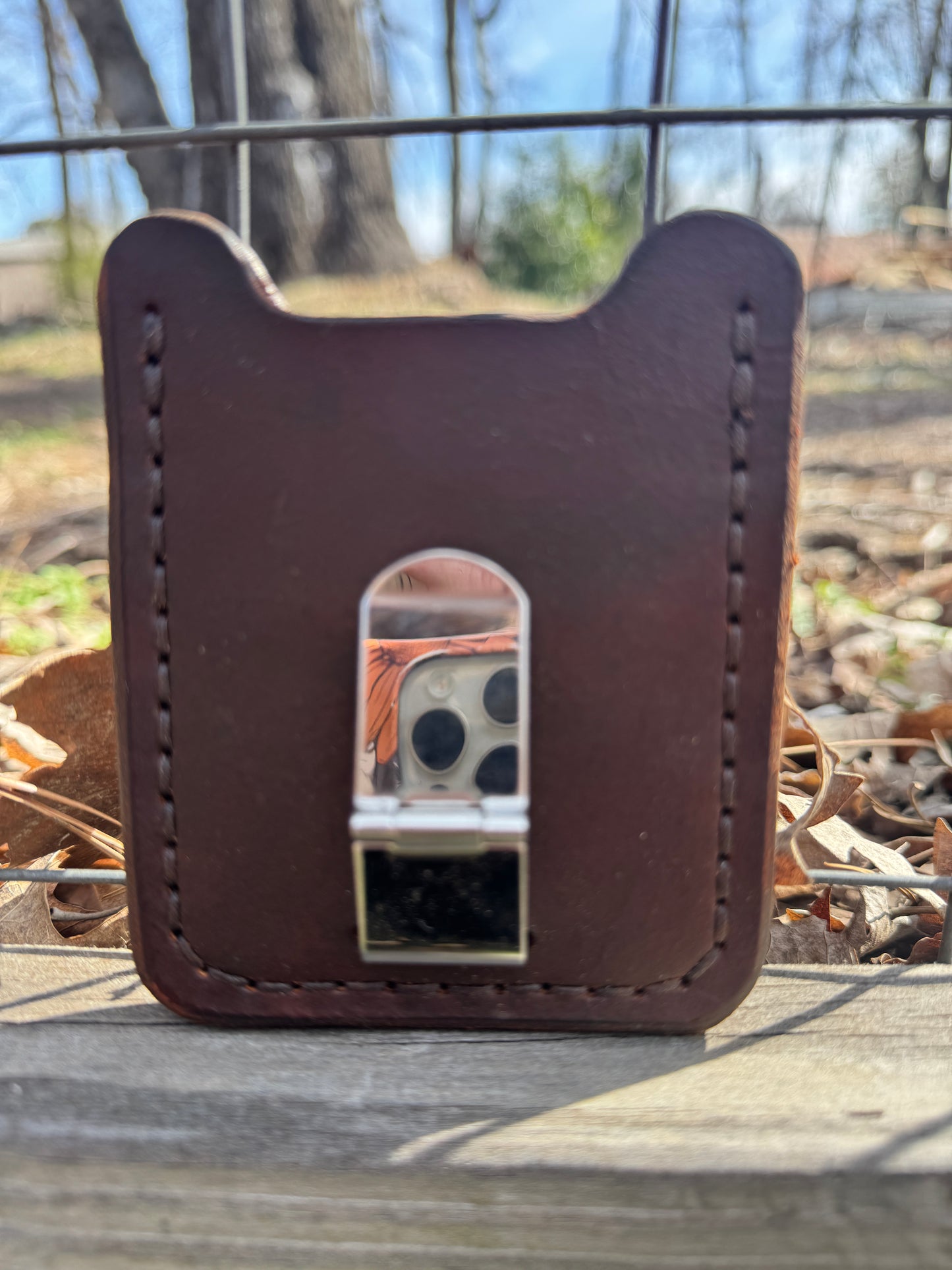 Genuine Leather Money Clip