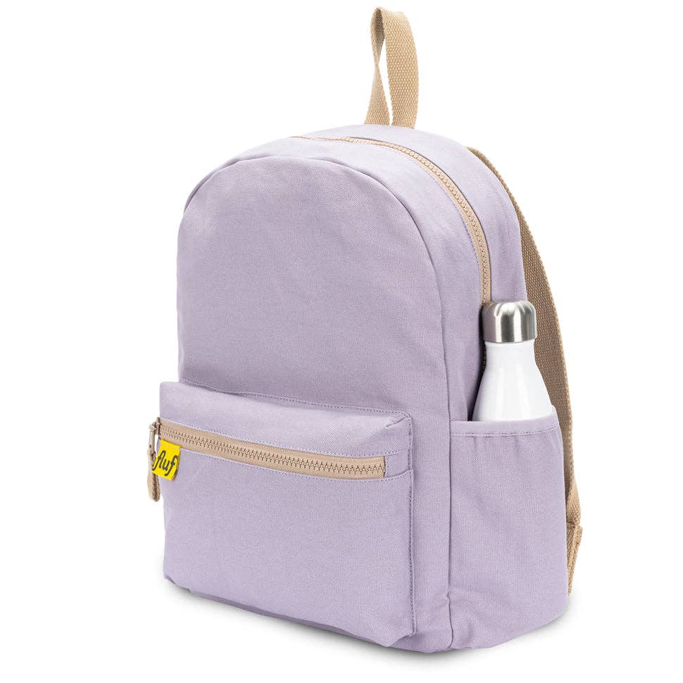 Organic Cotton Backpack- Lavender