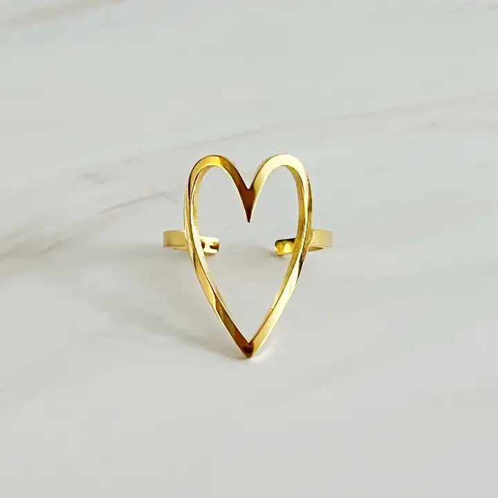 Open Heart Ring