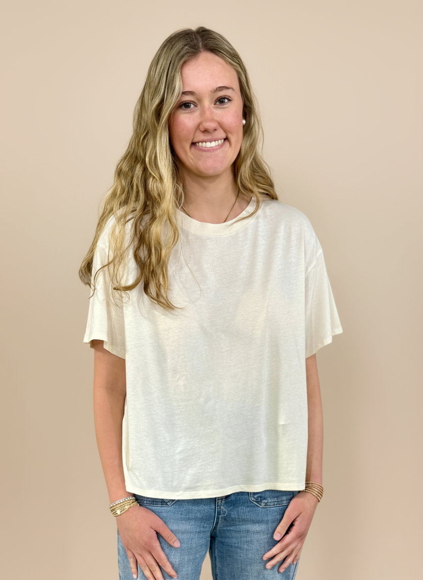 Relaxed Organic Cotton Tee