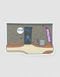 Recycled Paper Rad Rags Sticker