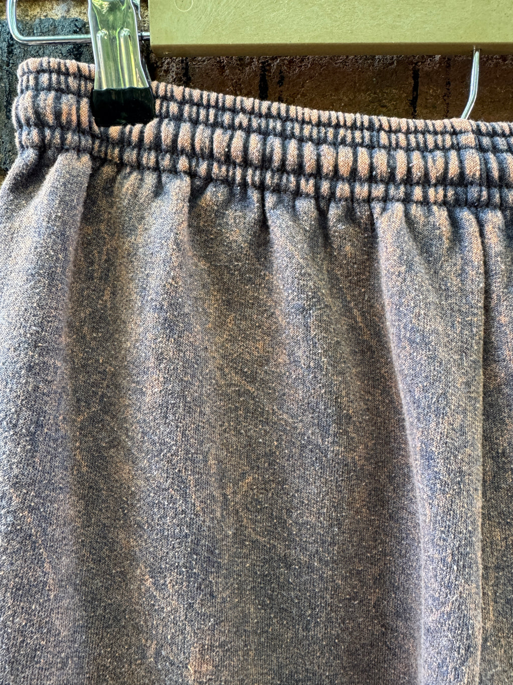 Recycled Acid Wash Sweat Pant - Brown Multi