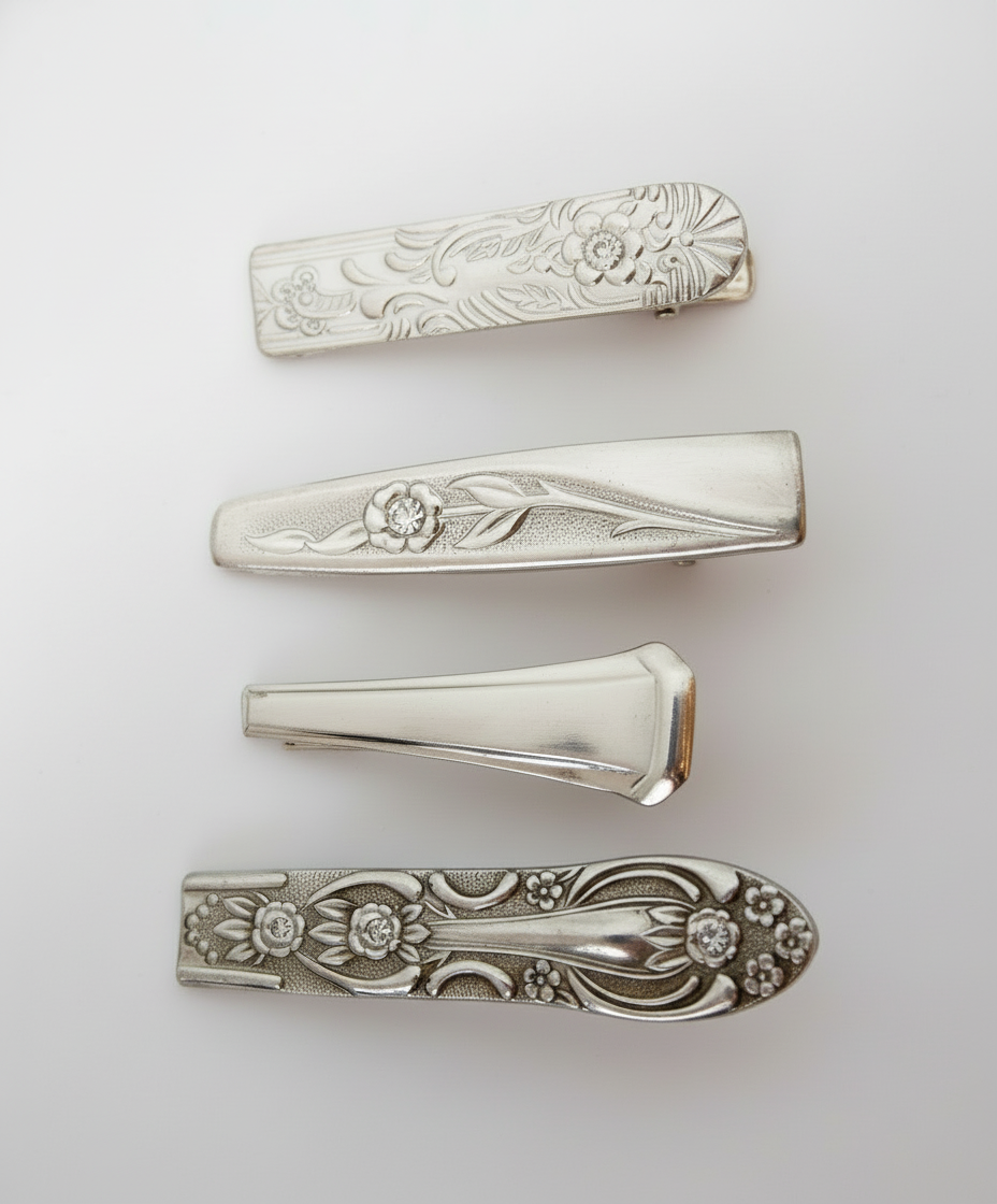 Vintage Silverware Clip