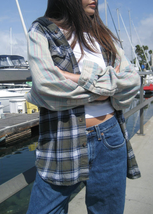 Recycled Flannel Jacket