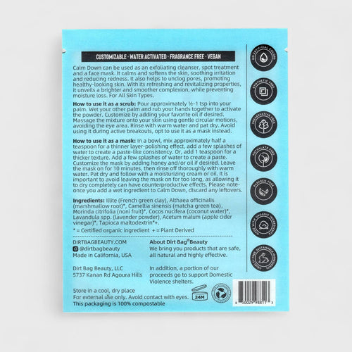 2-in-1 Organic Powder Mask