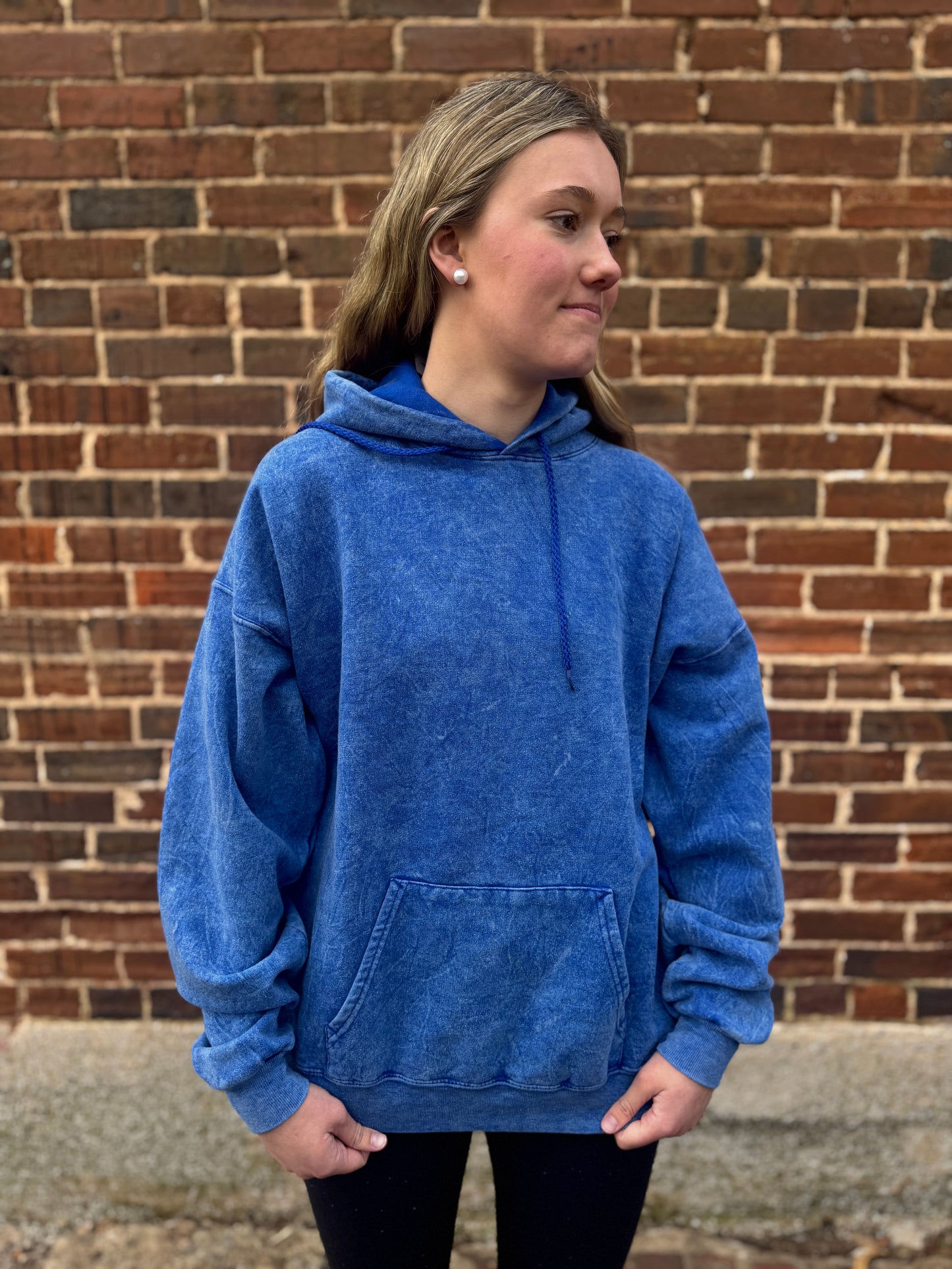 Recycled Washed Hoodie