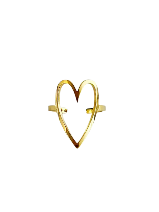 Open Heart Ring