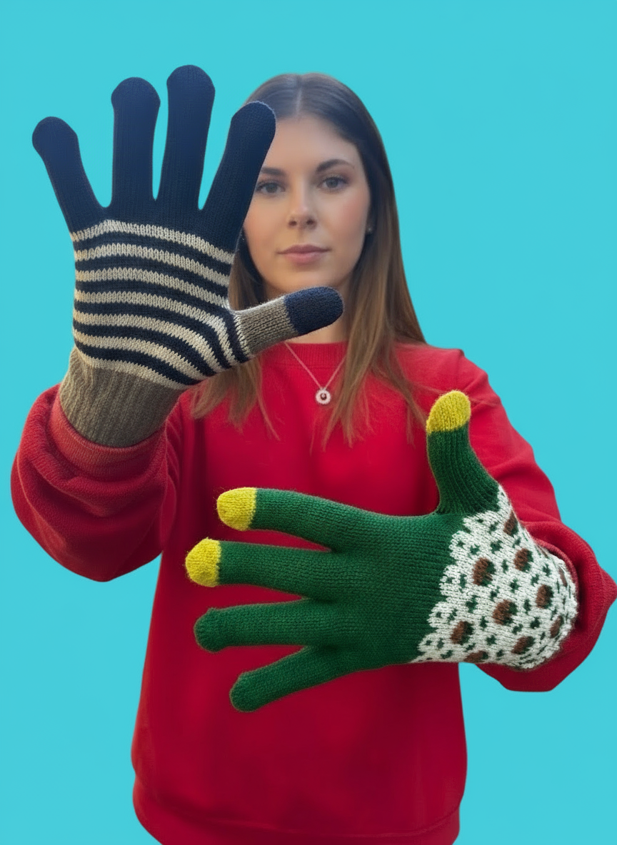 Recycled Material Gloves
