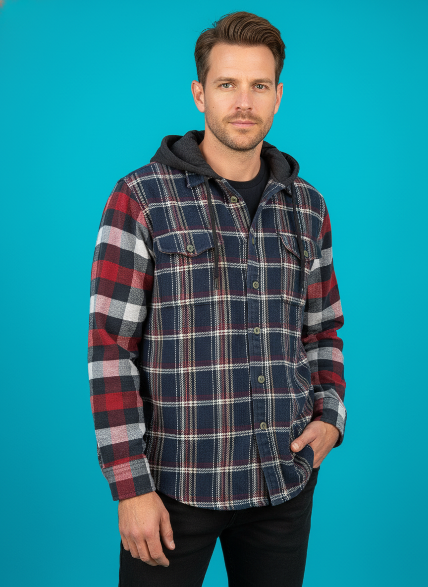 Recycled Flannel Jacket