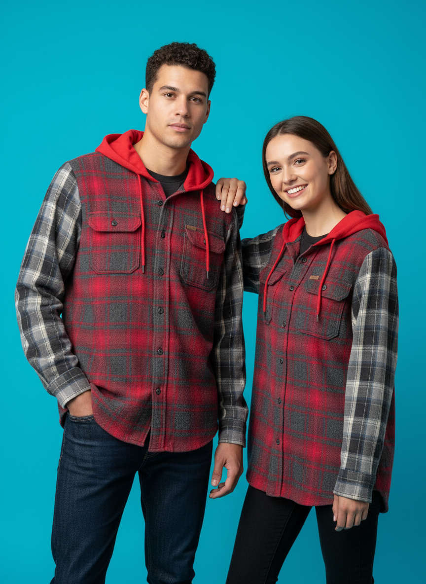 Recycled Flannel Jacket