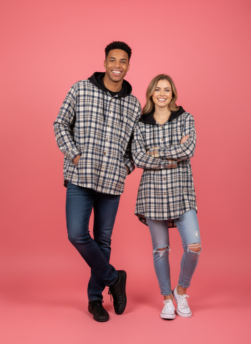 Recycled Flannel Jacket