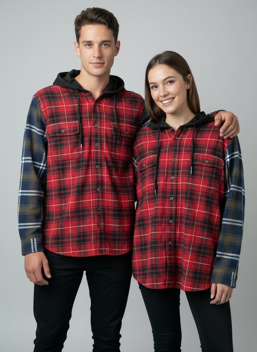 Recycled Flannel Jacket