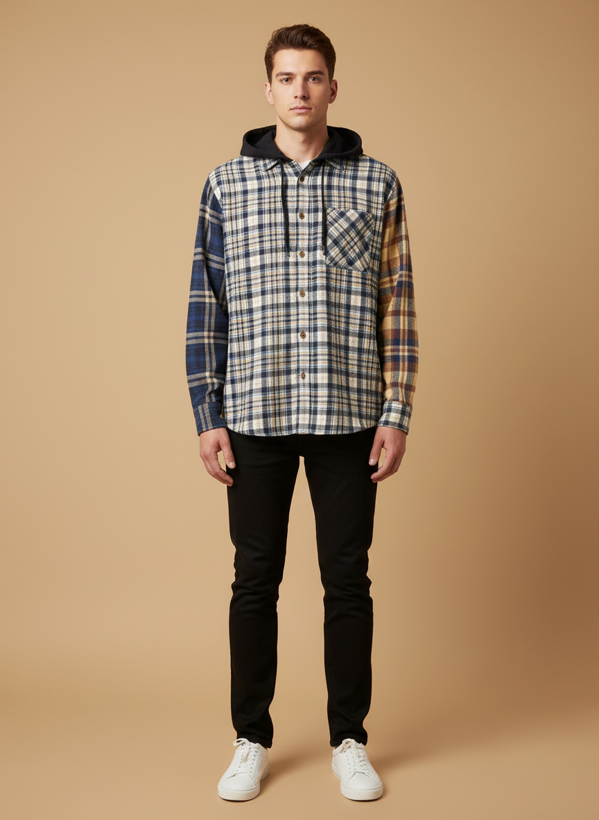 Recycled Flannel Jacket