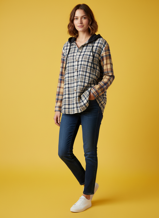 Recycled Flannel Jacket