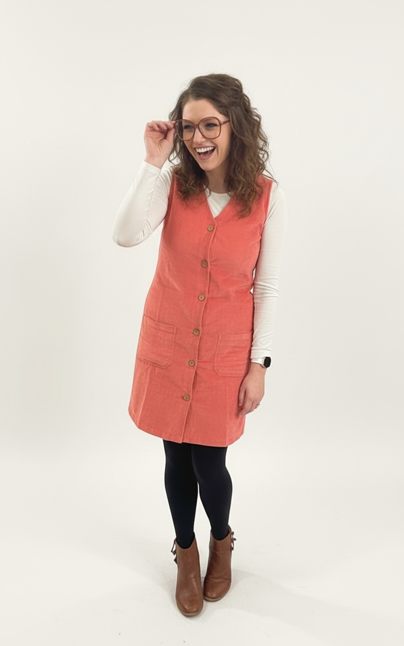 Organic Cotton Pinafore