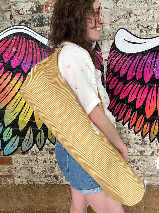 Stripe Yoga Mat Carrier