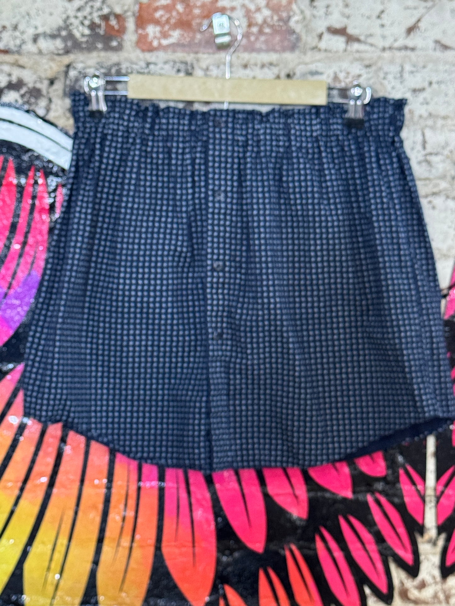 Upcycled Boyfriend Skirt