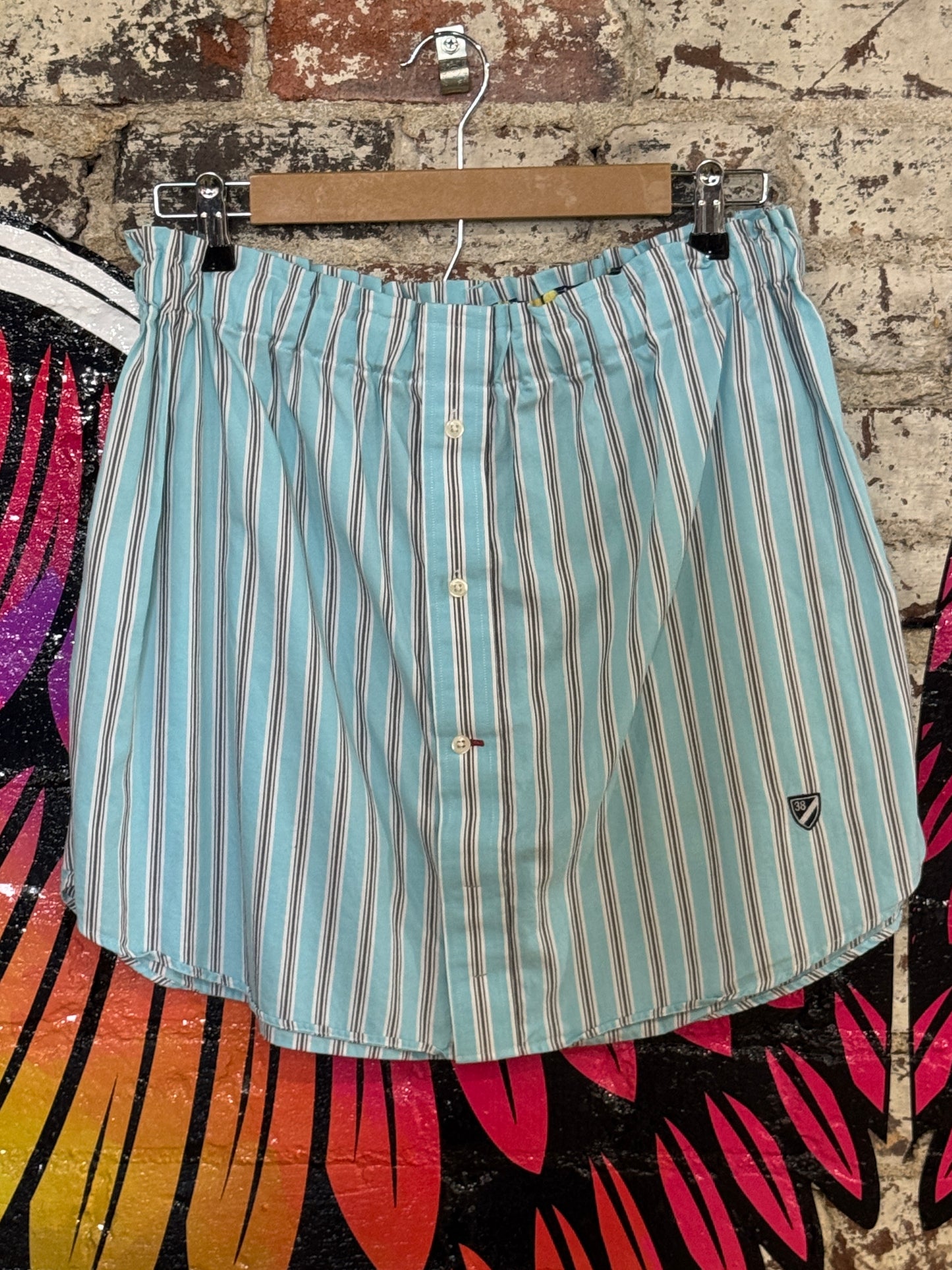 Upcycled Boyfriend Skirt