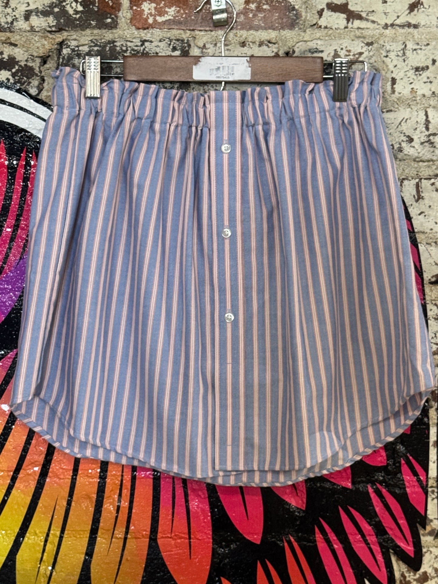 Upcycled Boyfriend Skirt