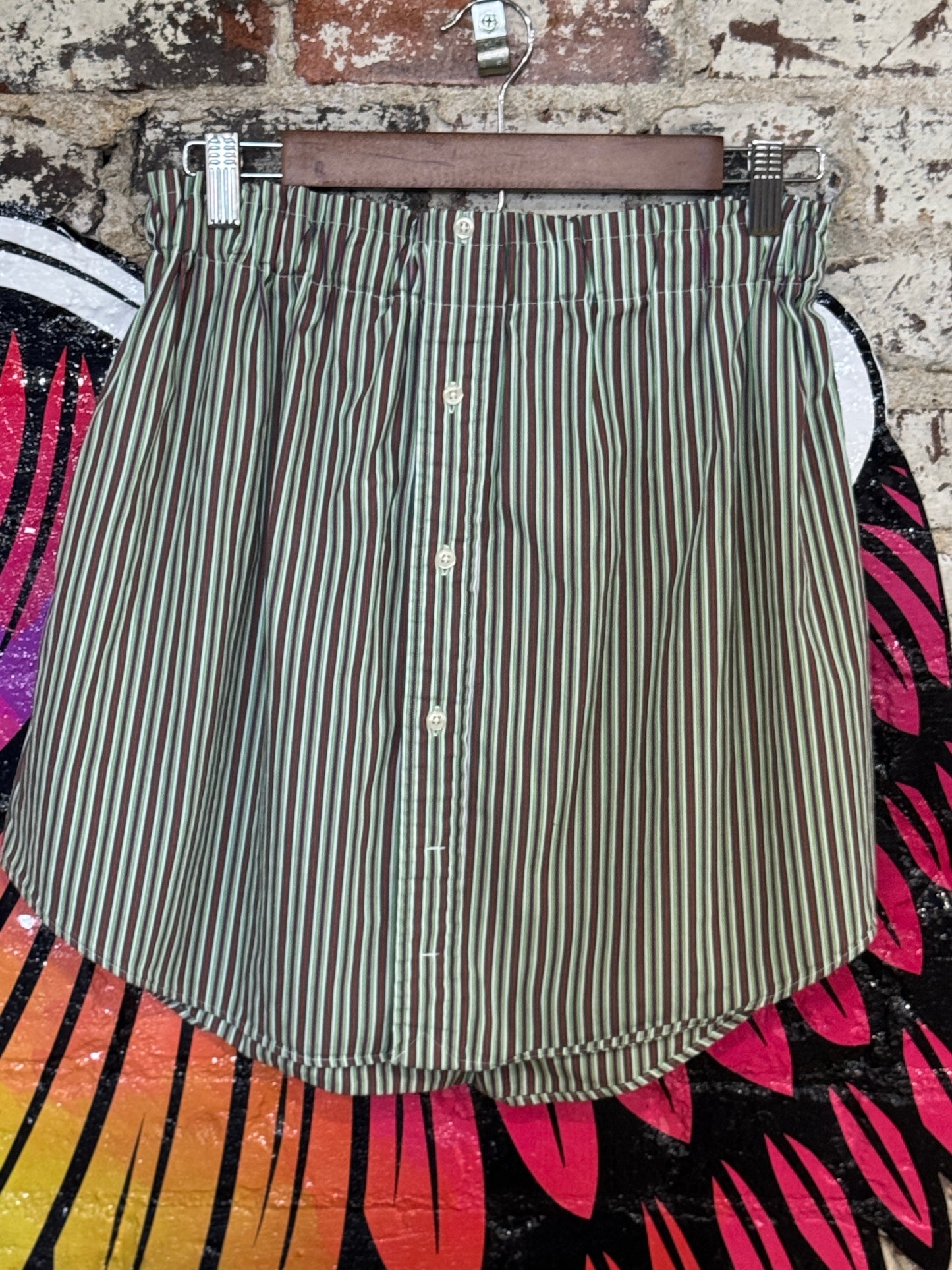 Upcycled Boyfriend Skirt