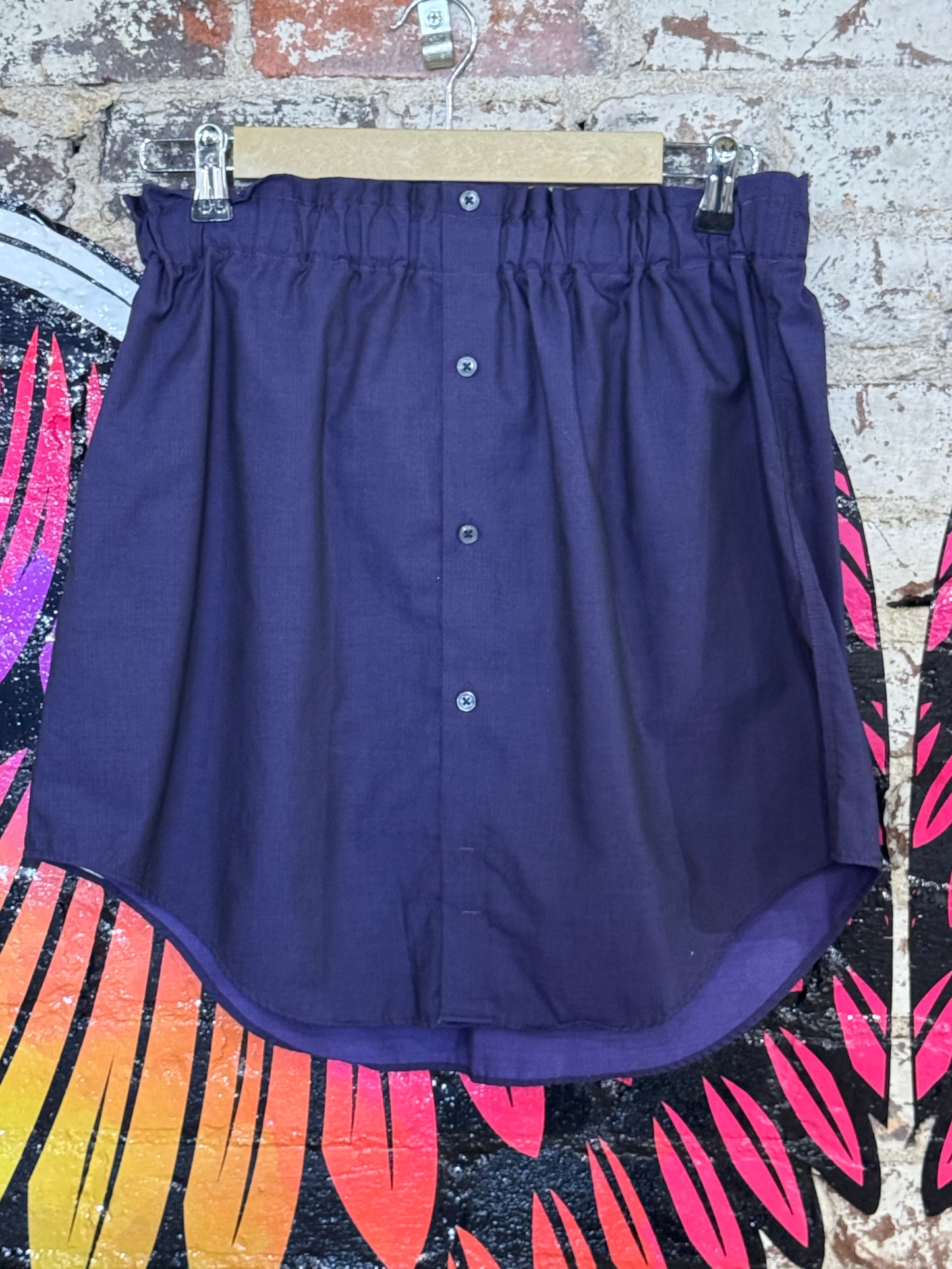 Upcycled Boyfriend Skirt