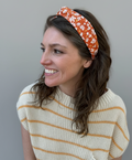 Floral Twist Elastic Headband