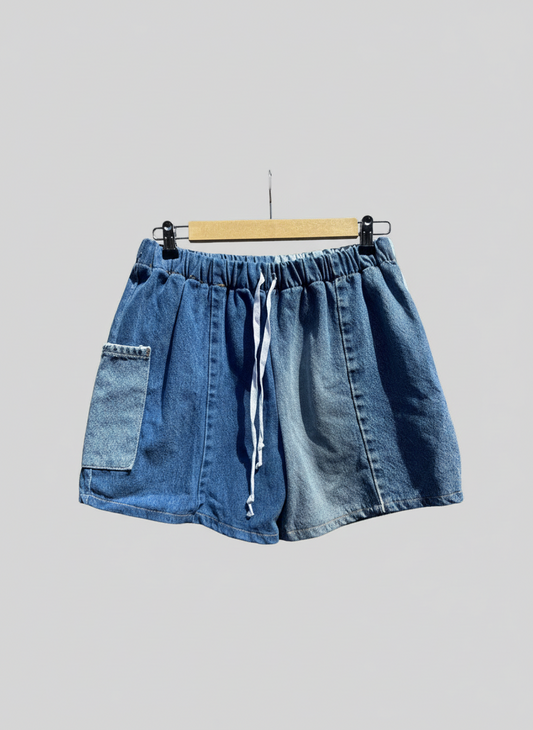 Recycled Denim Short