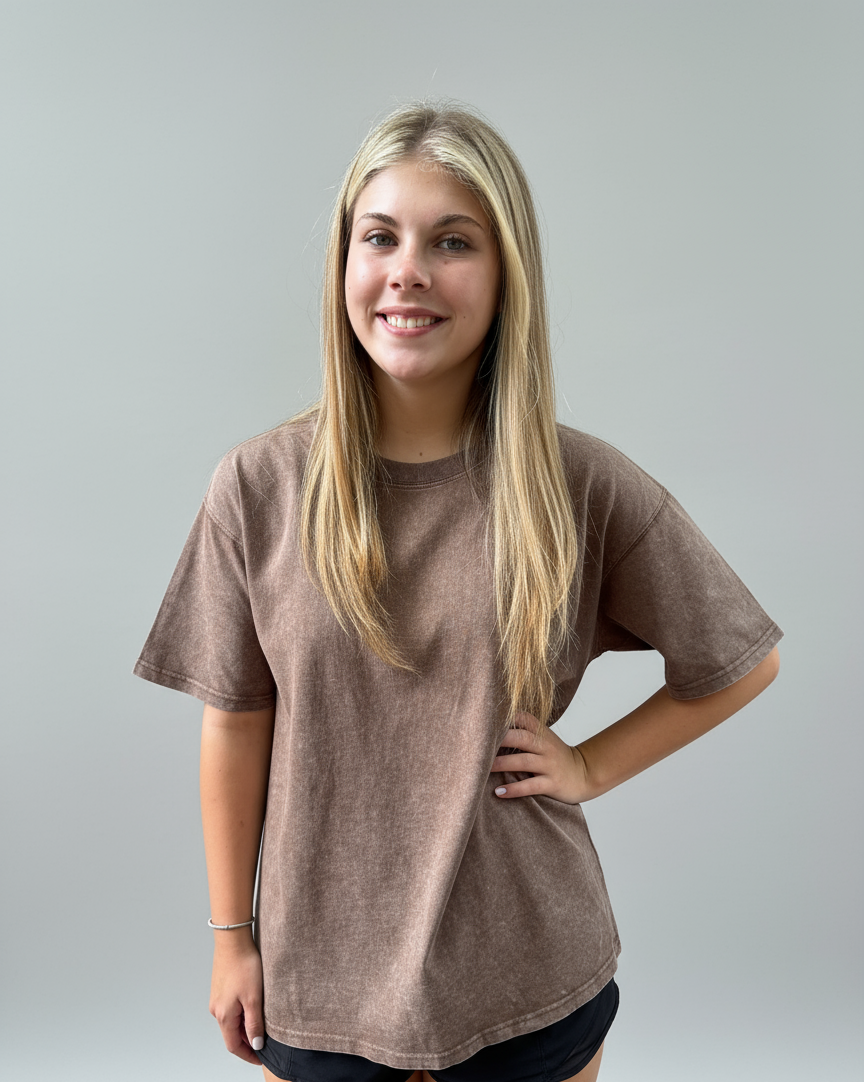 Recycled Cotton Vintage Tee