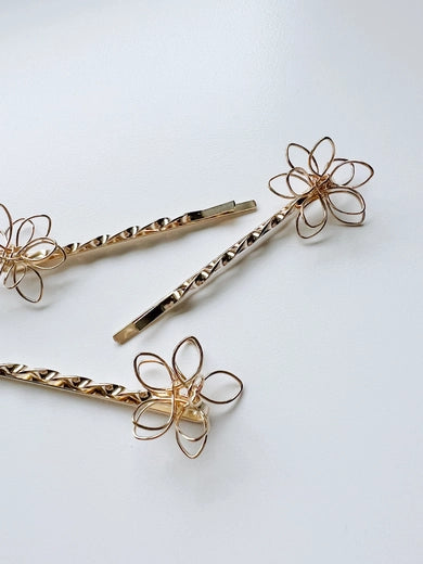 Floral Bobby Pins