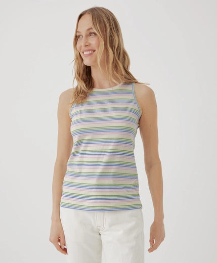 Organic Cotton High Neck Tank